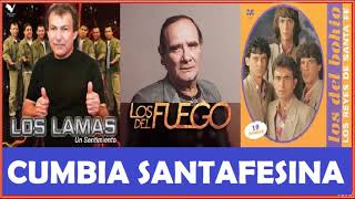 Video thumbnail of "Los del Fuego Los Lamas Los del Bohio Cumbia santafesina enganchado"