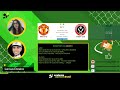 Manchester United vs Sheffield United - Premier League Acompanhamento Ao Vivo