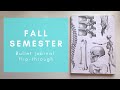 student bullet journal - fall 2018 flip through ✨