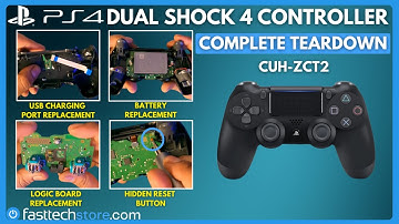 PS4 Controller (ZCT2U) Disassembly and Repair Guide