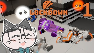 STREAMERVERSARY DAY 2?! | LOCKDOWN PROTOCOL w/ Friends! (Part 1) | Twitch Livestream | Vtuber