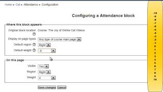 PDT 2013.14 Moodle Attendance Tool
