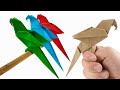 How To Make An Origami Parrot Paper Bird Origami Crafts How To Make An Origami Parrot Paper Bird Origami Crafts