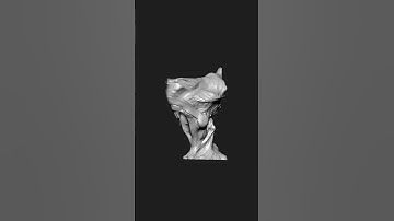 morphz00 |  Zbrush Timelapse | #zbrush  #3dmodeling #3d #character  #creature #shorts