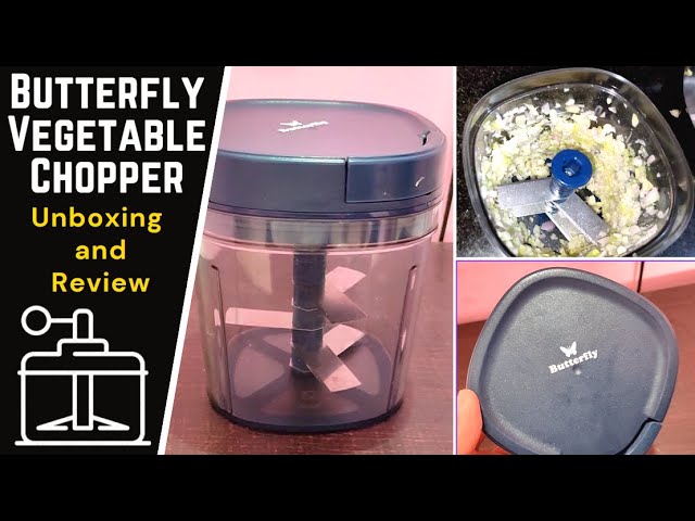 Buy Butterfly Premium Vegetable Chopper 900 Ml, Blue Online at Low
