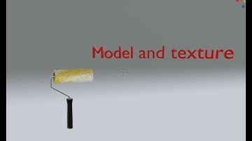 How To Model And Texture Paint Roller Brush In Blender 3.0