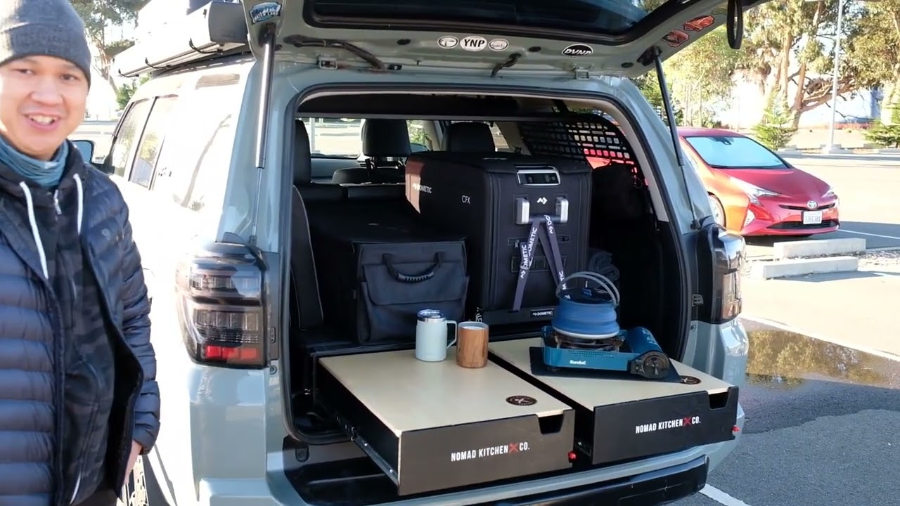 Tour and Testimonial_Original Pantry Drawer Platform in 4Runner
