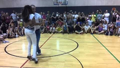 Isabelle & Felicien cssf 2014 kizomba workshop1 with music