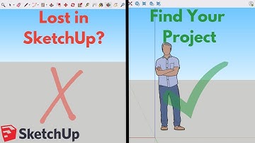 Zoomed Out Too Far? -  Find Your Project in SketchUp