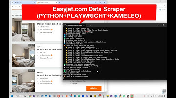 Easyjet.com Undetectable Data Scraper with Python Playwright + Kameleo | Cloudflare Bypassed