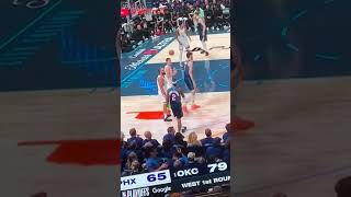 Chet Holmgren had to be taken to the HOSPITAL after this HARD foul!