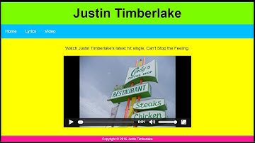 Make a Justin Timberlake Website Using HTML5 & CSS3 (Part 1)