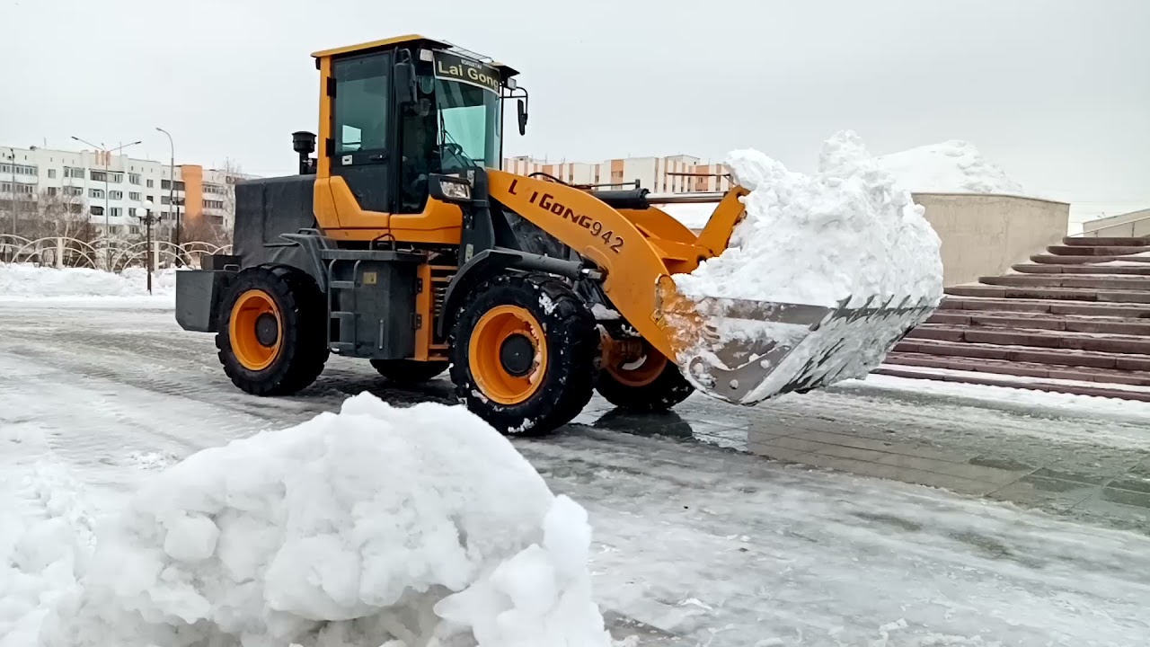 Вывоз снега Центральная мечеть Кокшетау