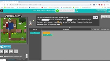 Lesson 20 Functions with Minecraft #1