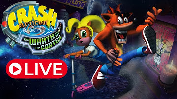 CRASH BANDICOOT WRATH OF CORTEX RETRO ACHIEVEMENTS PART 3 🔴LIVE