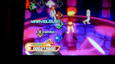 DDR Hottest Party You Spin Me Round Expert AAA foot run and AA hands and gimmicks run