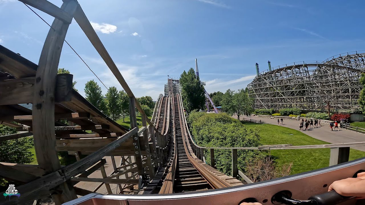 Timber Terror - Onride - Silverwood Theme Park - Custom Coasters ...
