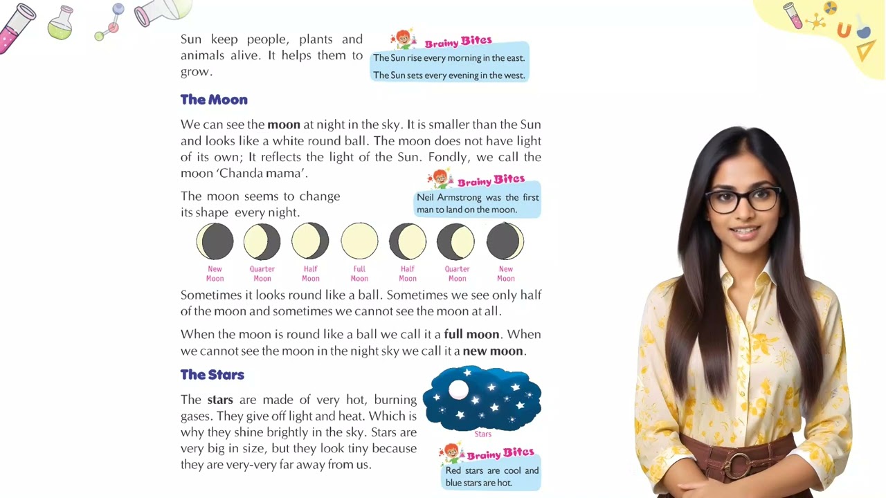 Chapter 14 The Sun the moon and the Stars | learning kids video | Future Star