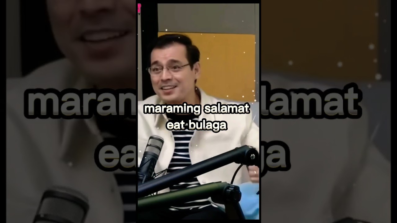 Pakinggan si Yorme Isko sa issue tungkol sa eatbulaga😱