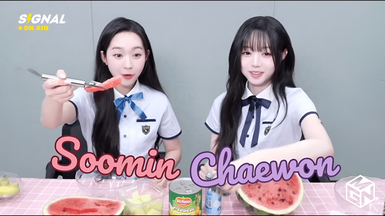 ENG SUB] tripleS SIGNAL LIVE 250805 (Soomin, Chaewon) - Hwachae