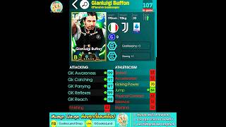 สอนอัพ Gianluigi Buffon ตัน 107 สวยๆ โคตรเหนี่ยว/efootball2026/นักบอลพันล้าน