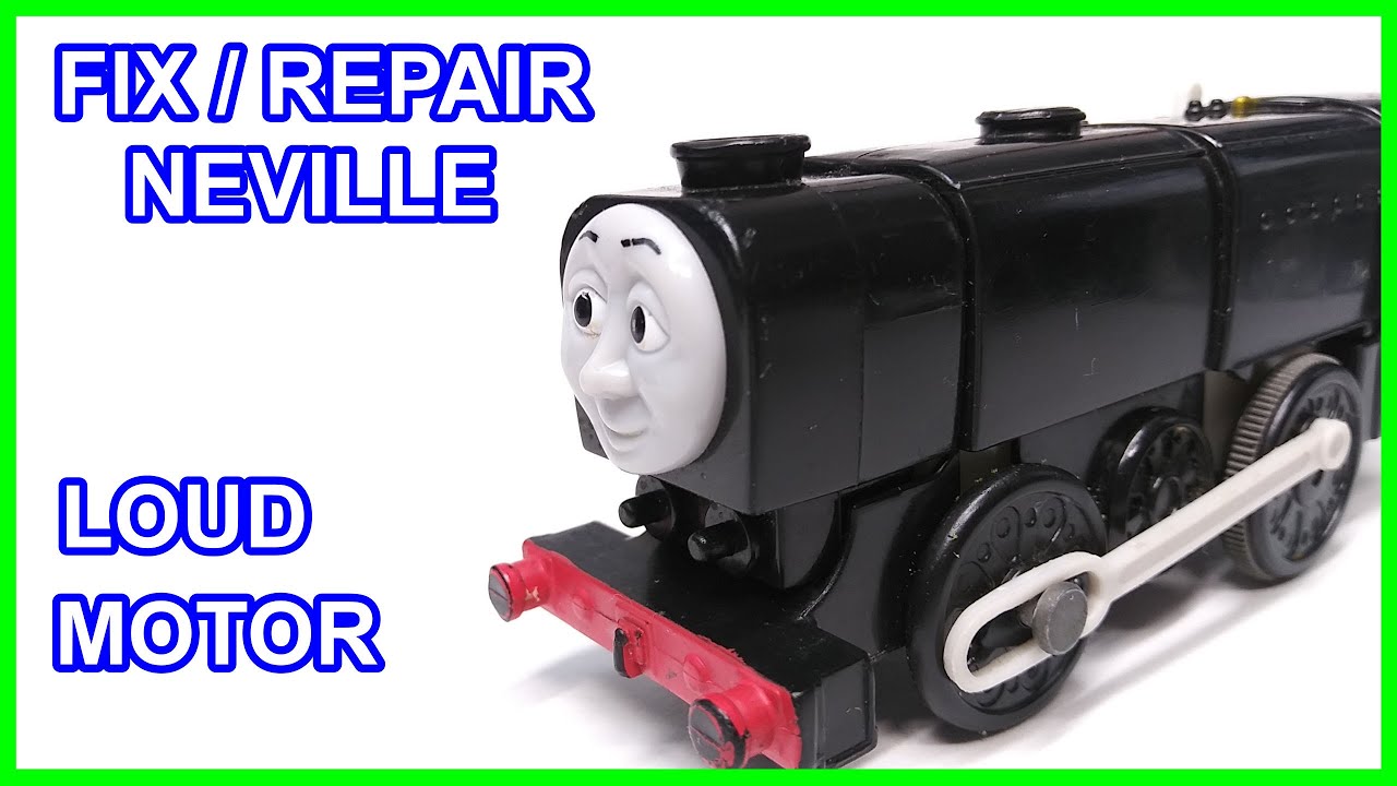 Fix repair 33010 Neville Trackmaster noisy motor YouTube