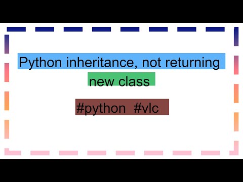 Python inheritance, not returning new class