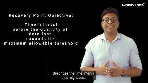 Explained - Disaster recovery with RPO and RTO