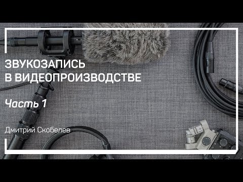 Измерение уровня естесственного шума. Звукозапись в видеопроизводстве. Дмитрий Скобелев