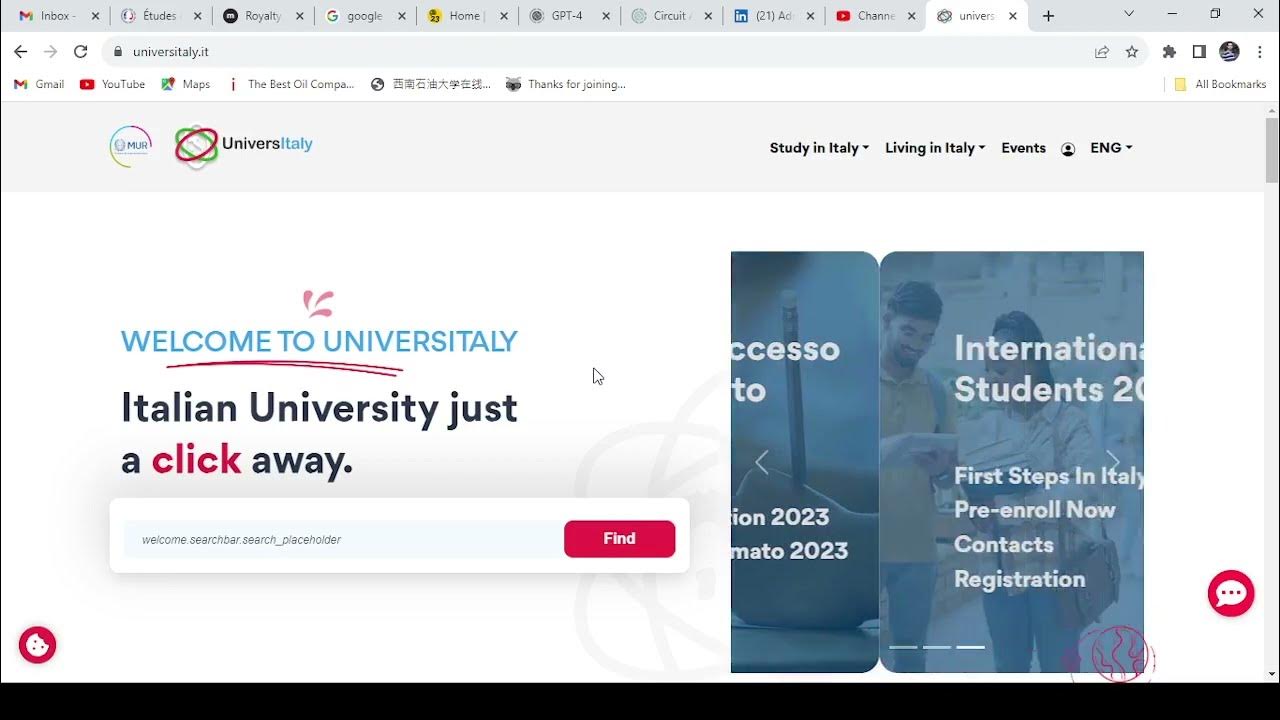 HOW TO APPLY FOR ITALY APPLICATION PROCEDURE 2024/2025 UNIVERSITALY