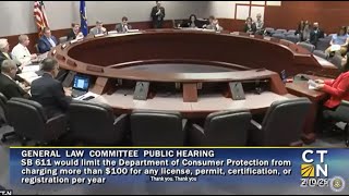 Rep. Courpas Testifies on S.B. 611, legislation aimed at reducing fees for CPAs
