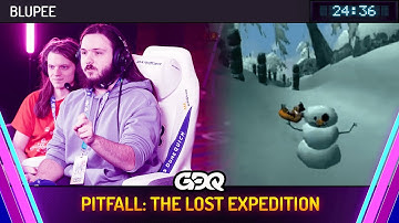 Pitfall: The Lost Expedition by Blupee in 24:36 - Awesome Games Done Quick 2024