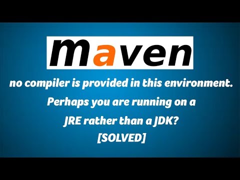 no compiler is provided in this environment. Perhaps you are running on a JRE rather than a JDK?