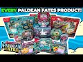 Opening every pokemon paldean fates products ever released