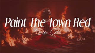 doja cat  'paint the town red' (lyrics)