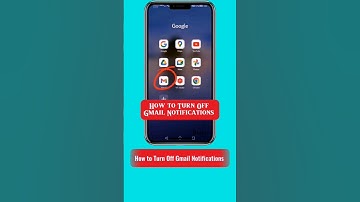 Turn off Gmail Notifications #tutorial #gmail #notifications