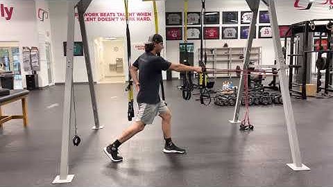Split-Stance 1-arm Band Row