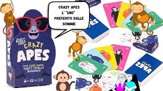 Crazy apes: un "UNO" per bambini da 4 anni in su
