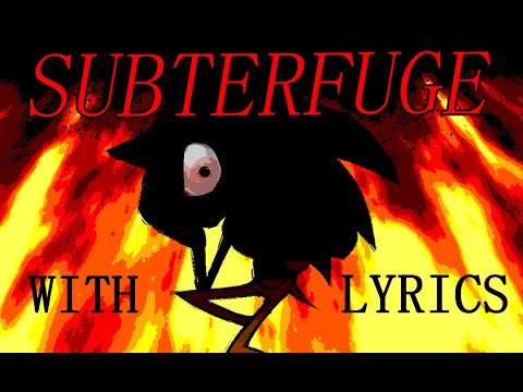 SUBTERFUGE WITH LYRICS | FNF SONIC LEGACY Cover