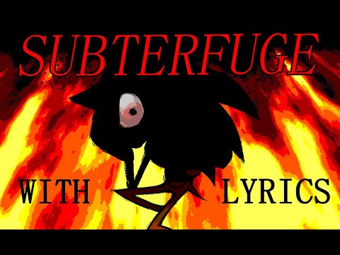 SUBTERFUGE WITH LYRICS  FNF SONIC LEGACY Cover