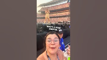 Taylor Swift security guards are Swifties 😂 #taylorswift #shorts