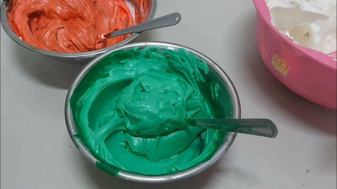 Proper way of preparing stable cake icing with acc whipping cream YouTube