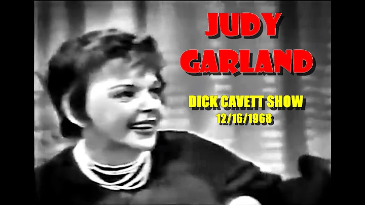 Judy Garland on Dick Cavett Show 1968 - Slightly R...