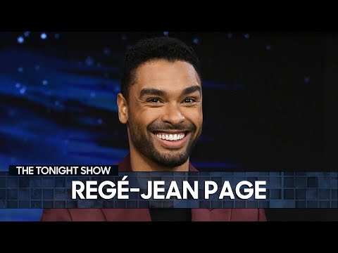 Regé-Jean Page's Bridgerton Role Helped Him Get Cast in The Gray Man | The Tonight Show