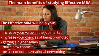 Benefits Of Effective Mba Edu Effective Business School