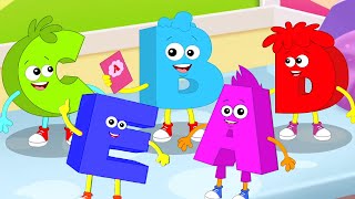 Five Little Alphabets, Counting Song More Fun Nursery Rhymes For Kids