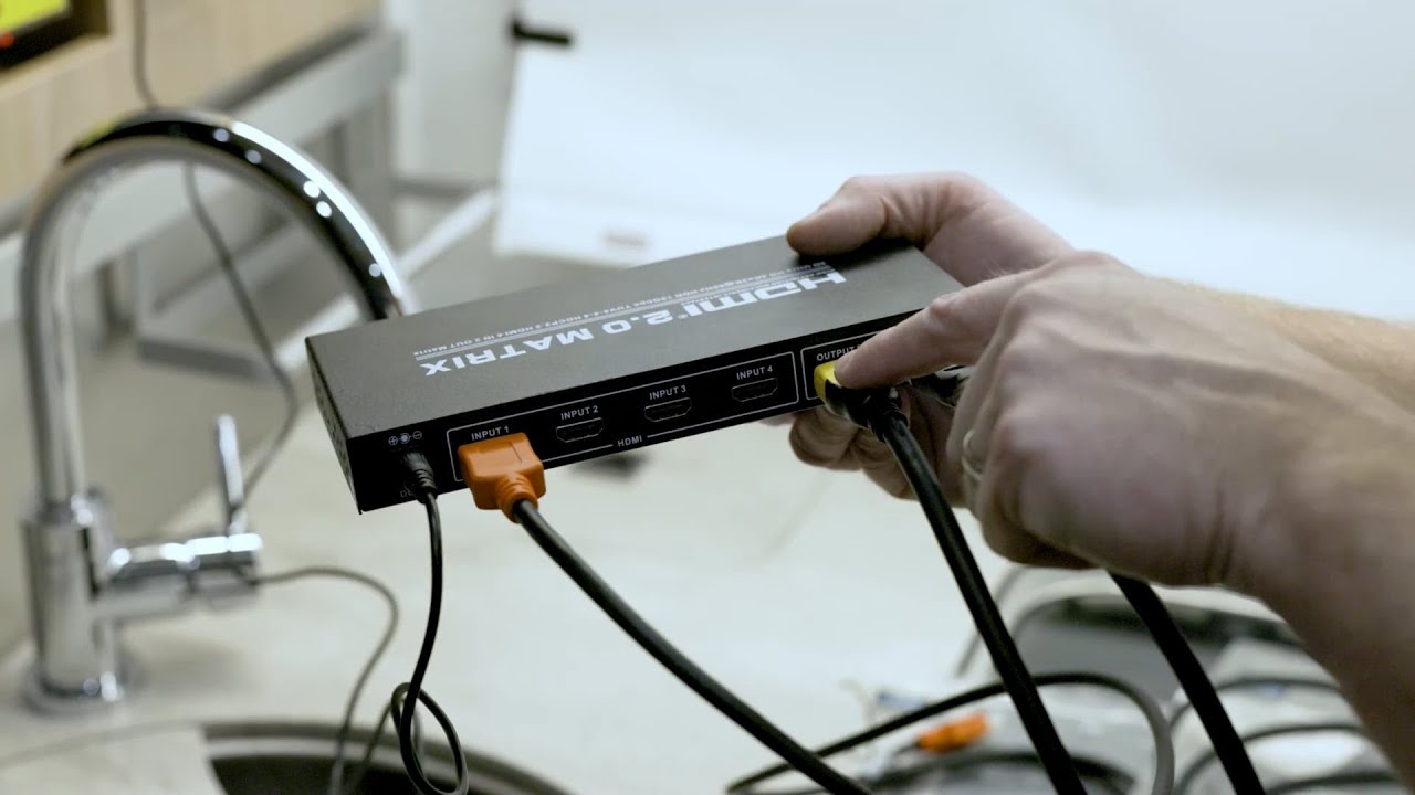 How to Use the HDMI Matrix in Your Leisure Travel Vans for Multi-TV Entertainment