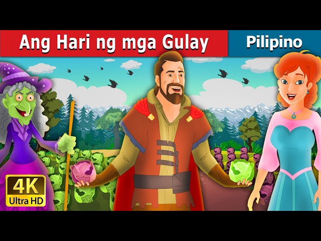 Ang Hari ng mga Gulay | Salad in Filipino | Mga Kwentong Pambata | @FilipinoFairyTales class=