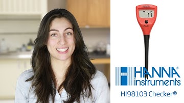Hanna Lab - Hanna Instruments Checker® HI98103 pH Meter