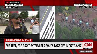 Portland protests  At least 13 arrested in demonstrations between Antifa and far right groups   CNN